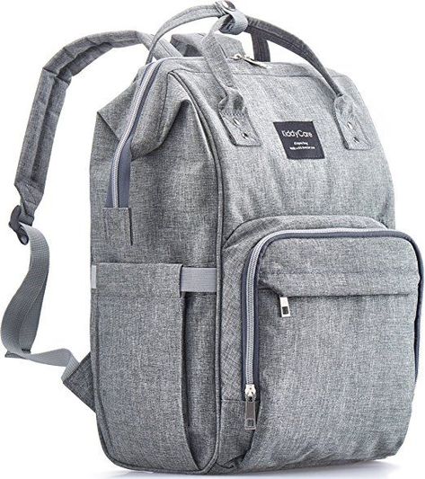 Mama, have you seen this KiddyCare Diaper Bag Backpack? Not only does it Multi-Function but it's also Waterproof! It's great for Maternity Nappy Bags for Travel with Baby. It has a large Capacity, it's Durable and Stylish! Plus what do you think of this Gray? Affiliate Link. Travel With Baby, Baby Nappy Bags, Nappy Bag Backpack, Nappy Bags, Best Diaper Bag, Waterproof Tote, Stroller Straps, Diaper Changing Pad, Changing Bag