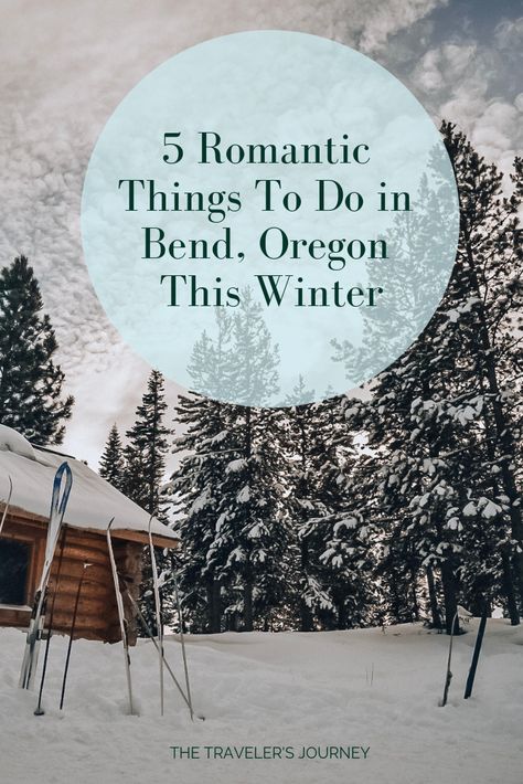 Bend Oregon Winter, Oregon Winter, Romantic Things To Do, Usa Travel Guide, Romantic Things, Oregon Travel, Outdoor Lover, Caribbean Cruise, Winter Travel