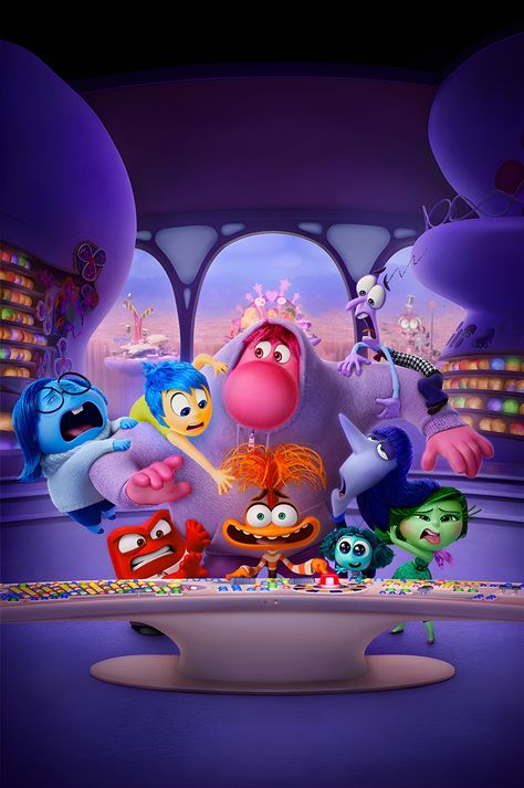 inside out 2 wallpapers #insideout2 #wallpaper #disney #lockscreen #in... | inside out wallpaper | TikTok Minions, Inside Out Wallpaper Aesthetic, Inside Out Wallpaper, Inside Out Party Ideas, Disney Lockscreen, Pixar Party, Joy Inside Out, Album Cover Wallpaper Collage, Movie Inside Out