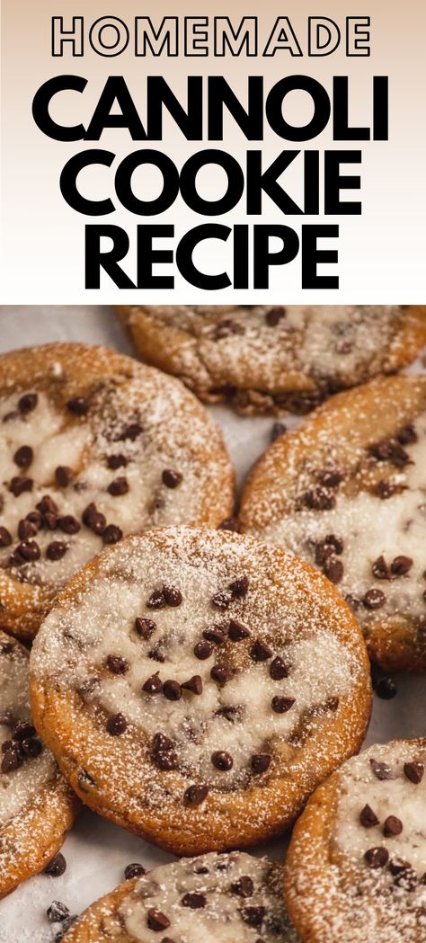 Cannoli Thumbprint Cookies, Chocolate Pillow Cookies, Crumble Cannoli Cookie, Cannoli Cookies Ricotta, Canoli Drop Cookies, Holy Cannoli Cookies, Baking With Karli, Sicilian S Cookies, Italian Pizzelle Cookies