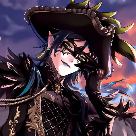 Malleus Cards, Malleus Draconia Cards, Malleus Draconia Pfp, Malleus Twisted Wonderland, Malleus Draconia Icons, Glorious Masquerade, Malleus Draconia, Disney Villains Art, Anime Heaven