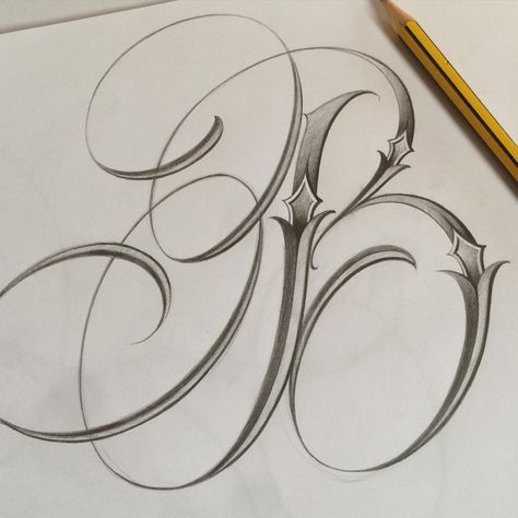 INITIAL DAY --- B --- sketch Calligraphy Tattoo Fonts, Tattoo Lettering Alphabet, Tattoo Fonts Alphabet, Tattoo Fonts Cursive, Lettering Styles Alphabet, Tattoo Lettering Design, Chicano Lettering, Tattoo Lettering Styles, Graffiti Lettering Fonts