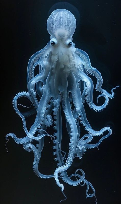 Wallpaper Deep Water Animals, Rare Sea Creatures, Real Octopus Pictures, Unique Sea Animals, Octopus Photos National Geographic, Unique Sea Creatures, Ocean Animals Aesthetic, Sea Animals Aesthetic, Deep Sea Creatures Art