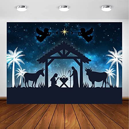 Nativity Scene Backdrop, Christmas Play Backdrop, Nativity Backdrop Stage Design, Christmas Church Backdrop, Christmas Stable Nativity Diy, Nativity Play Backdrop, Christmas Backdrop Ideas Backgrounds, Backdrop Christmas Party, Nativity Backdrop