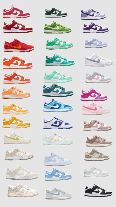 Nike Trainers Aesthetic, Air Force 1 Colors, Back To School Shoes Nike, Nike Aesthetic Shoes, Aesthetic Nikes, Nikes Aesthetic, Nike Shoes Aesthetic, Nike Wishlist, Air Force Colors