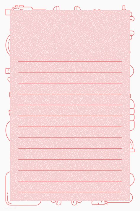 Blank pink fitness note template vector | free image by rawpixel.com / Katie Moir Pink Fitness, Notepad Paper, Note Template, Note Writing Paper, Writing Paper Printable, Memo Paper, Paper Note, Powerpoint Background Design, Pink Workout