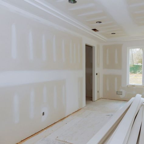 Sheetrock, drywall, wallboard, plasterboard… is there a difference? We lay out everything you need to know about these terms. Best Concrete Paint, Sheet Rock Walls, Sheet Rock, Rock Walls, Drywall Installation, The Family Handyman, General Construction, Diy Entryway, Commercial Construction