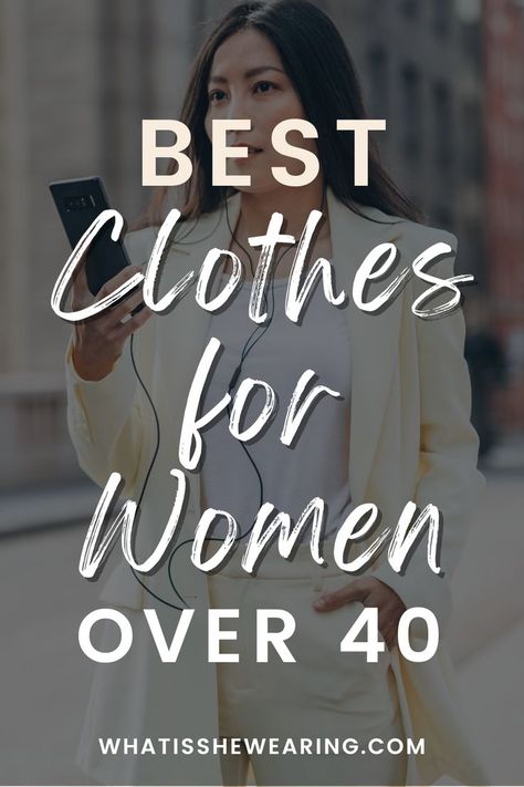 clothes for women over 40 40 Year Old Womens Fashion, Clothes For Women In 30's, Over 40 Outfits, Hiking Hairstyles, Outfit Hiking, Spring Wardrobe Essentials, Classic Wardrobe Essentials, Clothes For Women Over 50, Winter Wardrobe Essentials