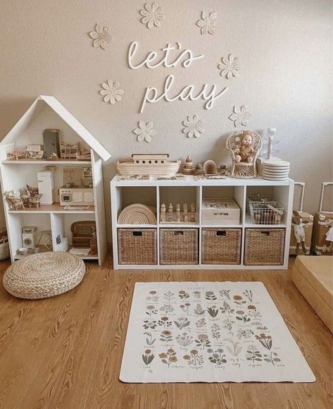 House Bookcase, Kids Rooms Inspo, Baby Playroom, Toddler Playroom, Kids Playroom Decor, Toddler Girl Room, Toddler Room Decor, Nursery Room Design