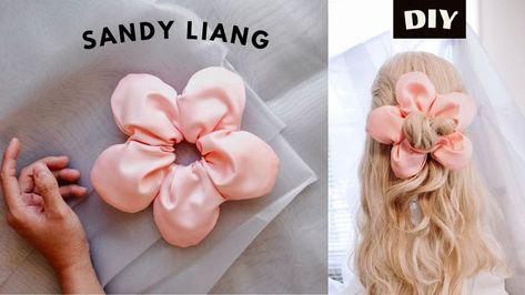 https://pin.it/bMThfHAIW Flower Scrunchies Diy, Hair Accessories Sewing Pattern, Scrunchie Sewing Pattern, Scrunchies Diy How To Make, Hair Scrunchies Diy, Sewing Scrunchies, Hair Accessories Ribbon, Flower Scrunchie, How To Make Scrunchies