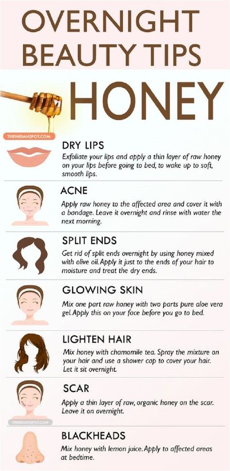 Overnight Beauty Tips, Obličejové Masky, Beauty Tips With Honey, Honey Beauty, Overnight Beauty, Beauty Tips For Face, Budgeting Finances, Skin Tips, Homecoming Makeup