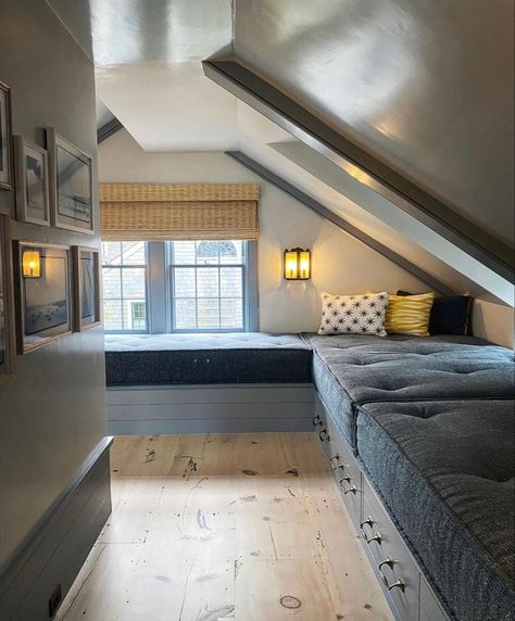 Attic Conversion Bedroom, Attic Studio Apartment, Steven Gambrel, Attic Studio, Attic Playroom, Kids Bedroom Inspiration, Attic Apartment, Attic Bedrooms, Attic Renovation