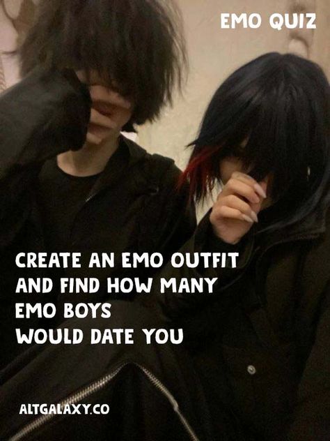 Create an Emo outfit and find how many emo boys would date you Alternative Metal Fashion, How To Look Emo At School, Emo Wishlist Ideas, Alt Dress Outfits Formal, Vintage Date Outfit, Pierce The Veil Outfit Concert, I Want An Emo Bf, Pick A Boyfriend Moodboard, Where To Buy Cheap Clothes Online