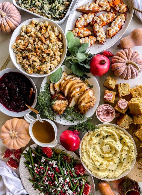 Thanksgiving Buffet Setup, Thanksgiving Food Table, Thanksgiving Essentials, Thanksgiving 2023, My 2022, Thanksgiving Kitchen, Thanksgiving Dinner Table, Grilled Turkey, Thanksgiving Meal