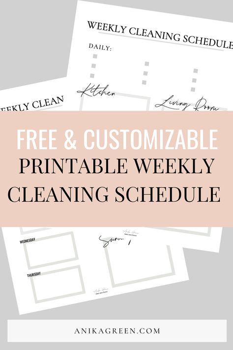 Cleaning is NOT a fun hobby for me--never has been. But this printable daily and weekly cleaning schedule is actually helping me stick to my household goals! for working mom | once a week cleaning schedule | printable blank cleaning schedule | apartment cleaning list | how to create a cleaning schedule | printable free simple | easy cleaning | checklist | days of the week | for kids | for couples | Intentional living | Home | Adulting | editable template Free Editable Cleaning Schedule, Editable Cleaning Schedule Free, Weekly Cleaning Schedule Printable Editable Free, Cleaning Schedule Templates Free, Blank Cleaning Schedule Printable, Cleaning Schedule Apartment, Weekly Cleaning Schedule Printable Free, Week Cleaning Schedule, Blank Cleaning Schedule