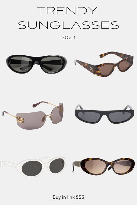 8 popular sunglasses from different luxury brands like prada gucci balenciaga celine dolce & gabbana and more they are buyable in my link Sunglasses Summer 2024, Summer 2024 Sunglasses, 2024 Sunglasses Trends, Women Sunglasses 2024, Trendy Sunglasses 2024, Sunglasses 2024 Trends Women, Sunglass Branding, Sunglasses Trend 2024, Trendy Accessories 2024