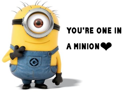 you're one in a minion cute valentines day printable!! Minions Valentines Quotes, Minion I Love You, Minion Love Quotes, Minion Stuff, Minion Valentine, One In A Minion, Valentine Cartoon, Minion 2, Valentines Day Memes