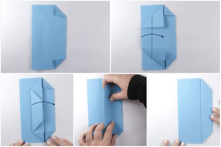 easy rectangular origami box step 4 Rectangle Origami, Origami Rectangle Box, Origami Box Instructions, Paper Boat Origami, Easy Origami Heart, How To Do Origami, Origami Box Easy, Make A Paper Boat, Origami Turtle