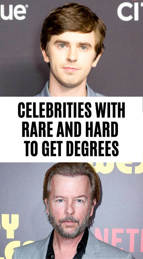 We don't usually link celebrities with intellectuals but boy, were we humbled. Here are some famous stars with degrees you were to scared to pursue. 5 Star Food, Actor And Actress, Celebrity Bedrooms, Famous Celebrity Couples, Crazy Celebrities, Bad Logos, Actors Then And Now, Famous Twins, Amy Farrah Fowler