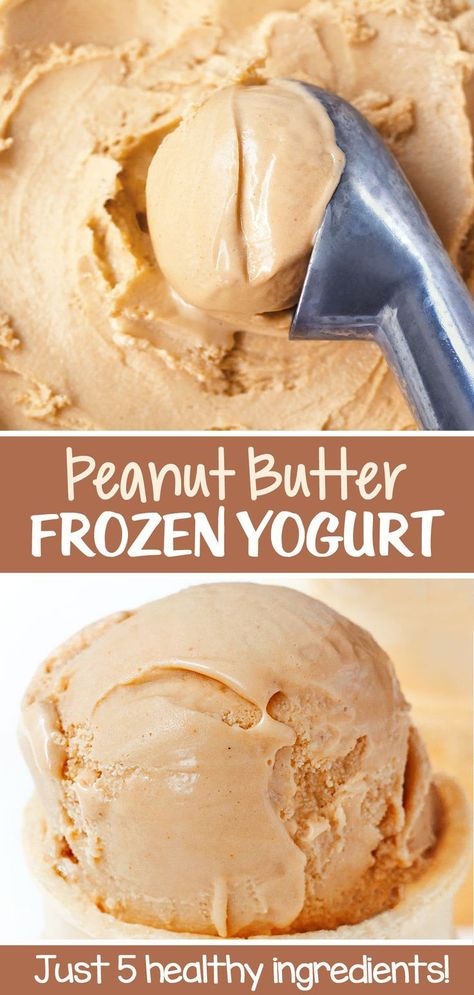 Homemade Frozen Yogurt, Ninja Ice Cream Recipe, Frozen Yogurt Recipes, Healthy Ice Cream Recipes, Ice Cream Maker Recipes, Yogurt Ice Cream, Homemade Ice Cream Recipes, Lost 100 Pounds, Quit Drinking