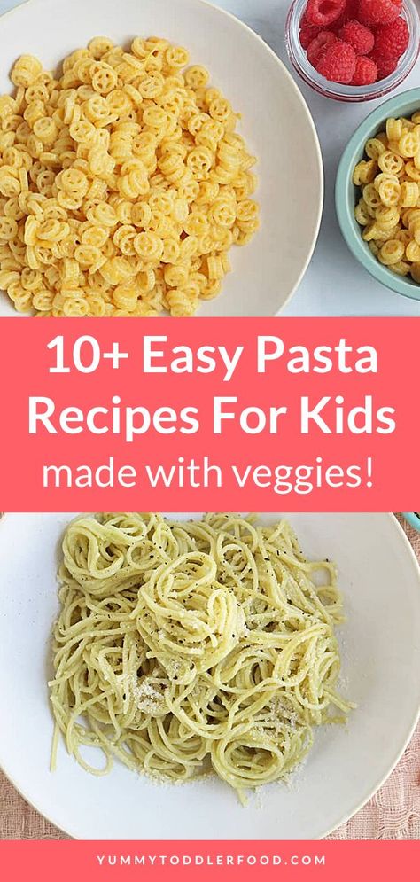 Simple Bland Dinners, Baby Lunches For Daycare, 10 Month Old Pasta Recipes, Quick Blw Dinner, Pasta For One Year Old, Yummytoddlerfood Pasta, Easy Veggie Pasta Sauce, Easy Kid Food Recipes, Healthy Pasta Recipes For Kids