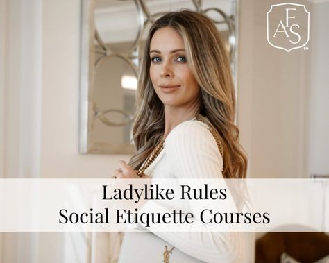 10 Etiquette Rules to become a high-class Lady: If you wish to become a high-class lady, you will ... Lady Etiquette Tips Classy, Etiquette For A Lady, Ettiquette For A Lady, Etiquette Classes, Southern Belle Secrets, Lady Rules, Etiquette Rules, Etiquette And Manners, Finishing School