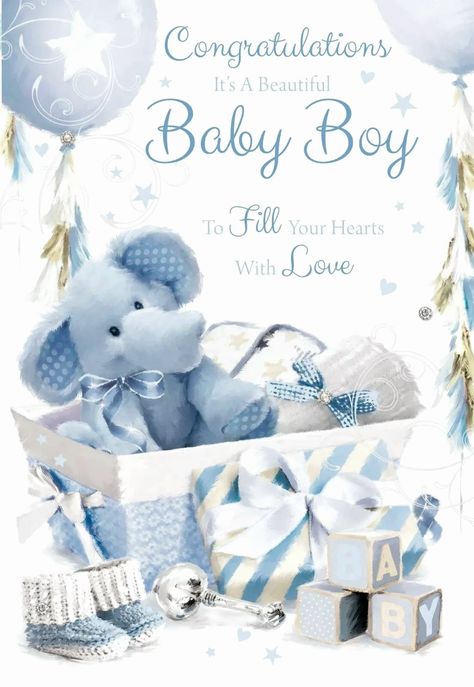 Congratulations For Baby Boy, Birth Congratulations, Wishes For Baby Boy, Newborn Congratulations, Newborn Quotes, New Baby Greetings, Baby Congratulations Card, Lettering Illustration, Baby Boy Announcement