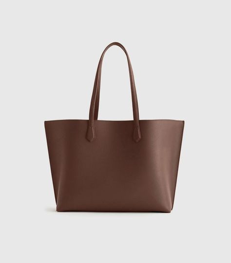 Italian Leather Triple Compartment … curated on LTK Cuyana Tote, Brown Leather Tote Bag, Timeless Bags, Brown Tote Bag, Work Tote Bag, Brown Leather Totes, Work Tote, Brown Tote, Leather Bag Women