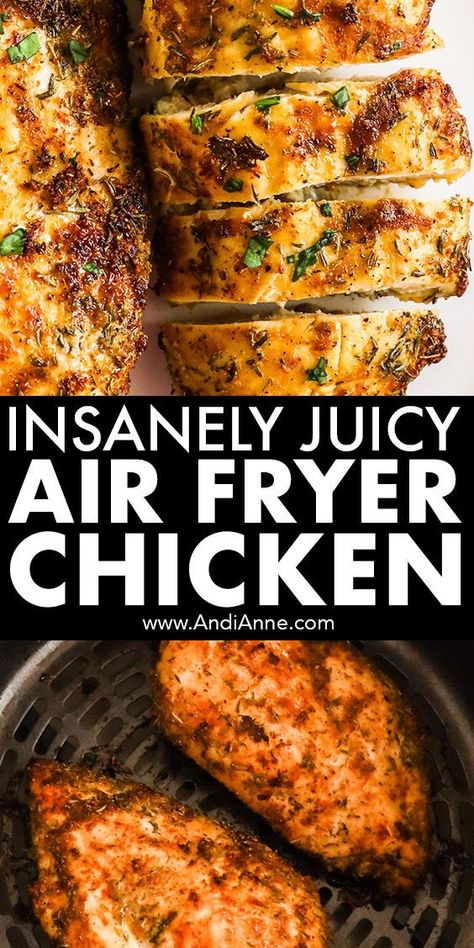 Chicken Seasoning Recipes Air Fryer, Hunters Chicken Air Fryer, Rosemary Chicken Air Fryer, Chicken In Air Fryer Recipes Boneless, Air Fryer Chicken Marinade, Chicken Breastrecipes Boneless Airfry, Chicken Marinades For Air Fryer, Whole 30 Air Fryer Chicken, Chicken Fillet Recipes Air Fryer