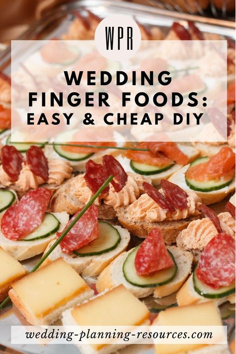 Looking for Wedding cocktail hour food ideas? Wedding appetizers to make ahead? DIY wedding reception finger food? Easy appetizers for cocktail hour? In this guide, we’re sharing a list of wedding appetizer ideas that your guests will love! #cocktailhour #wedding #cocktailhourappetizers #diyappetizers #cocktailtime #cocktailbar #cocktailparty #instaweddings #weddinginsperation Backyard Wedding Finger Foods, Appetizer Wedding Reception Food Bars, Cocktail Reception Food Ideas, Finger Food For A Wedding Reception, Small Wedding Reception Finger Food Ideas, Diy Finger Foods For Wedding, Diy Canapes Wedding, Appetizer Buffet Wedding, No Cook Wedding Appetizers