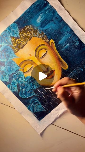 Drawings For Art Exhibition, Drawing For Exhibition, Buddha Sketch Drawings, Painting For Exhibition, Buddha Mural Painting, Buddha Art Painting Acrylics, Buddha Painting Simple, Mural Outline, Buddha Painting Acrylic On Canvas