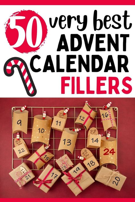 Advent calendar fillers Diy Advent Calendar Gift Ideas, Ideas For Advent Calendar Fillers, Advent Calendar Fillers For Kids, Ideas For Advent Calendar, Advent Calendar Filler Ideas, Diy Advent Calendar Fillers, Advent Calendar Gift Ideas, Calendar Gift Ideas, Best Advent Calendar