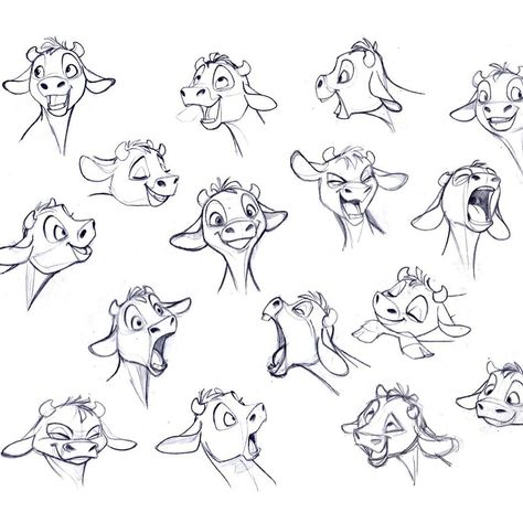 Sang Jun Lee on Instagram: “Young Ferdinand #expression sketch #in theater now!#love#nature#joyoflife#art #artistsoninstagram #artist #insta #instaart #drawing…” Expression Sketch, Disney Expressions, Disney Style Drawing, Cow Sketch, Disney Art Style, Cow Illustration, Cartoon Expression, Cartoon Disney, Color Lights