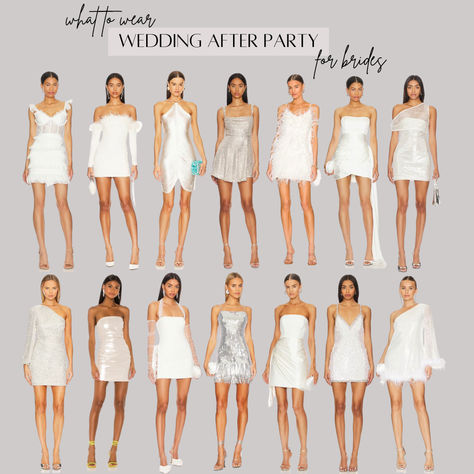 White after party dress for bride. After Party Bride Dress, White After Party Dress, Wedding After Party Dress For Bride, After Party Dress For Bride, Bride After Party Dress, Party Dress For Bride, After Party Dress, Dress For Bride, Wedding After Party