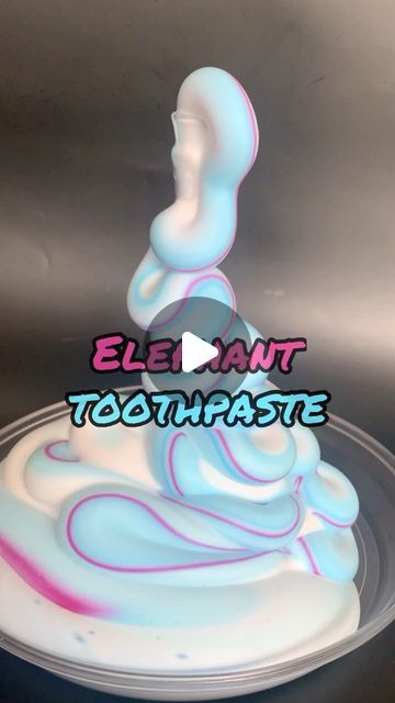 Science for Kids on Instagram: "Elephant Toothpaste Experiment  Instructions: For this experiment, you can use an empty water bottle (~500 mL size works well)  Step 1 - Pour about 120 mL of Hydrogen Peroxide (6% concentration) into the bottle. Add 15 mL of dish soap into the same bottle and mix gently. Ste 2 - add a few drops of color if you want your foam to look colored Step 3 - In a side container, mix together one tablespoon of yeast and three tablespoons of warm water. Stir for about 30 seconds.  Step4 - Pour the yeast mixture into the bottle tand watch your reaction go!  Chemistry Explanation: When hydrogen peroxide gets in contact with yeast,  it starts breaking down into water and oxygen. Oxygen is a gas and therefore wants to escape the liquid. The dish soap that you added to your Elephant Toothpaste Experiment, Elephant Toothpaste, Empty Water Bottle, Hydrogen Peroxide, Science For Kids, 30 Seconds, Yeast, Warm Water, Dish Soap