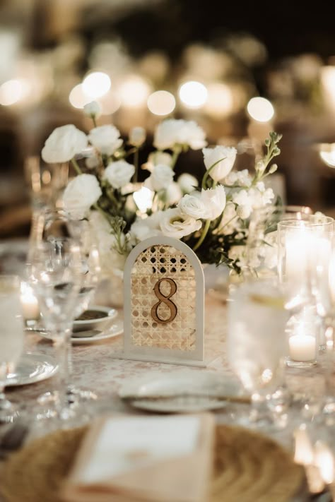 scottsdale wedding, custom table numbers, rattan table numbers, rattan signs, wedding signage ideas, rattan wedding signs, garden style wedding ideas Garden Table Numbers, Grey Weddings, Garden Style Wedding, Filipiniana Wedding, Lowcountry Wedding, Rattan Table, Future Wedding Plans, Wedding Mood Board, Wooden Wedding