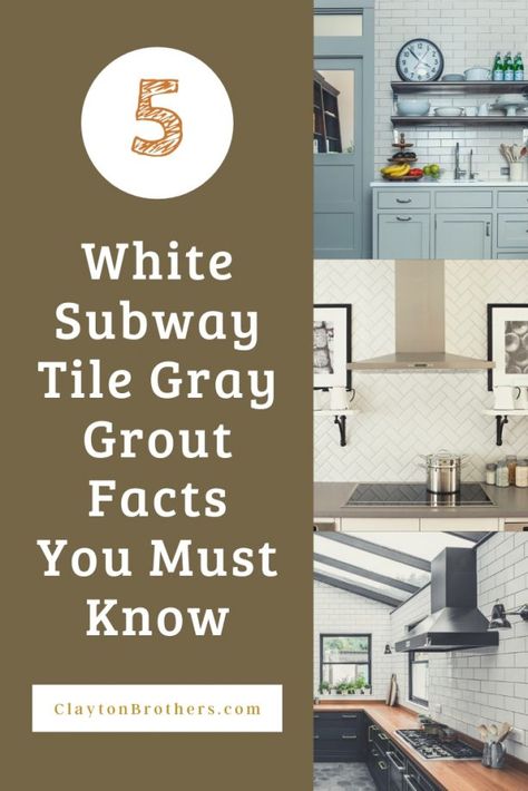 Gray Grout Subway Tile, White Subway Tile Gray Grout, Grey Grout Bathroom, White Tiles Grey Grout, Subway Tile Bathroom Wall, Tile Grout Color, Herringbone Subway Tile, White Subway Tile Shower, White Herringbone Tile