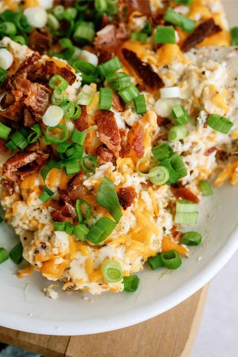 Creamy, cheesy, chicken with bacon and ranch makes for the best dinner recipe ever. This easy baked crack chicken recipe is so good! Best Dinner Recipes Ever, Protein Muffins, High Protein Low Carb, Best Dinner Recipes, High Protein Recipes, Easy Baking, Chicken Recipe, Casserole Recipes, Easy Recipes