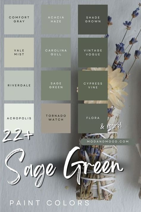 Sage Green Paint Color, Sage Green Living Room, Sage Green Paint, Sage Green Bedroom, Green Paint Colors, Inspire Me Home Decor, Living Room Green, Green Rooms, Bedroom Paint