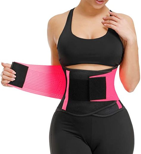 Amazon.com: VENUZOR Waist Trainer Belt for Women - Waist Cincher Trimmer - Slimming Body Shaper Belt - Sport Girdle Belt (UP Graded): Clothing Hourglass Waist Trainer, Waist Trainer Belt, Hourglass Waist, Waist Trimmer Belt, 160 Pounds, Cincher Corset, Toned Tummy, Waist Cincher Corset, Blazer Mini Dress