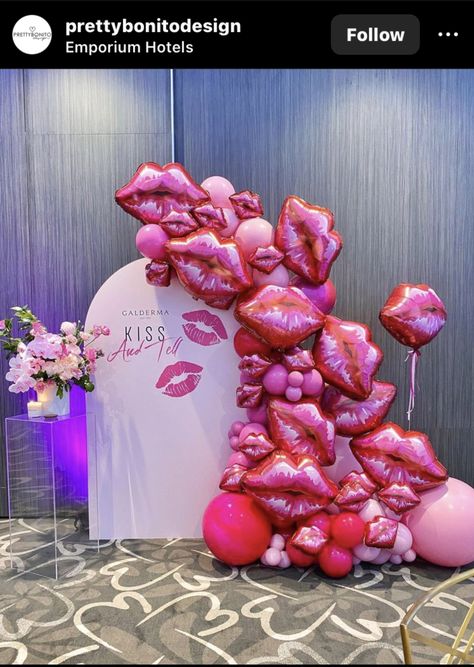 Kissing My 30s Goodbye Party Ideas, Kissing 30s Goodbye, Lip Party Theme, Kissing My 40s Goodbye Party Ideas, Kiss Your 20s Goodbye Party, Kiss My 30s Goodbye, Kissing My 30s Goodbye, Kiss My 20s Goodbye Party, Kissing My 20s Goodbye Party Ideas