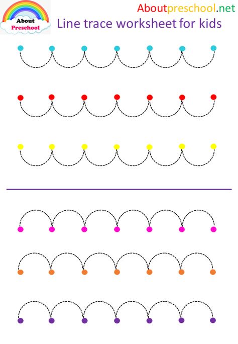 Preschool-Zigzag Line Worksheet - About Preschool My Classroom Activities For Preschoolers, Attention Worksheets For Kids, Trace Worksheet, English Preschool, Preschool English, Diy Busy Books, Line Tracing Worksheets, Teacher Preschool, Line Tracing