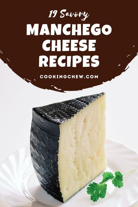 Manchego Cheese Recipes, Savory Pear Recipes, Manchego Recipes, Spanish Cheese, Recipes With Parmesan Cheese, Whipped Potatoes, Queso Manchego, Savory Cheese, Classic Appetizers