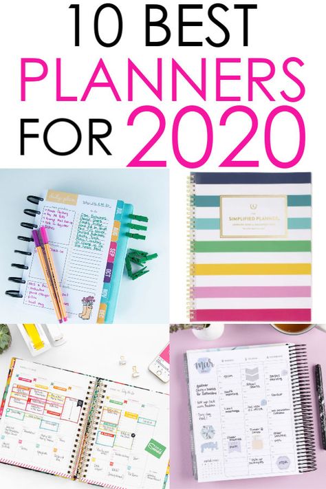 The Best Planners And Organizers For 2020 (With Reviews) Best Planners And Organizers 2023, Is There A Dyi For Making Own Planner Pages For 6 Ring Planner, Using A Planner Effectively, Multiple Planners System, Best Planners And Organizers, Planner Hacks, Happy Planner Work + Life, Best Planners For Moms, Best Weekly Planner