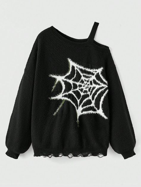 Halloween Sweaters Aesthetic, Goth Clothing Accessories, Jack Skellington Sweater, Spooky Season Fashion, Dark Cute Clothes, 90s Clothes Women, Emo Cardigan Outfit, Green Grunge Clothes, Cute Stuff To Buy Accessories