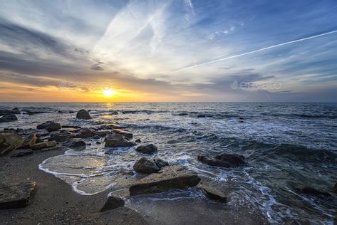 Landscape Photography Nature Horizontal, View Aesthetic Landscape, Beach Aesthetic Horizontal, Sunrise Horizontal, Landscape Photography Horizontal, Sea Landscape Photography, Sunset Horizontal, Ocean Landscape Photography, Sea Horizontal