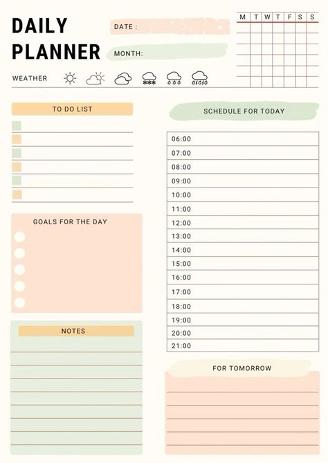 Daily planner socialmediaplannerprintablefree #plannerdeestudosgratis🎭. School Agenda Aesthetic, Student Planner Organization, Student Daily Planner, Printable Daily Schedule, Daily Planner Journal, Free Planner Templates, Daily Planner Printables Free, Daily Schedule Template, School Timetable