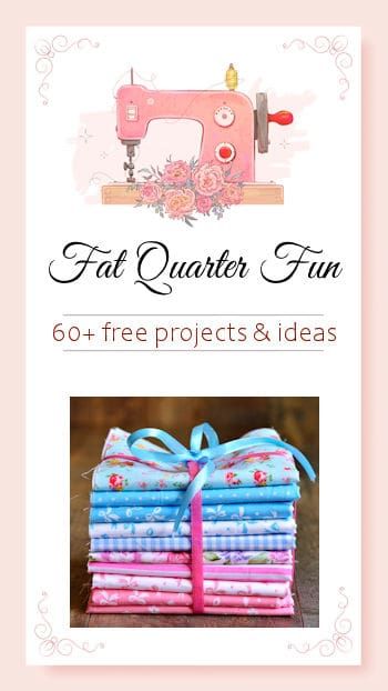 { Fat Quarter Fun } 60+ Free Project Ideas To Stitch & Sew Flat Quarter Projects, Easy Weekend Sewing Projects, Facs Sewing Projects, Half Yard Fabric Projects, What To Make With Fabric Squares, My First Sewing Project, Fat Quarter Gifts For Men, Bee Fabric Projects, Sewing Projects With Fat Quarters