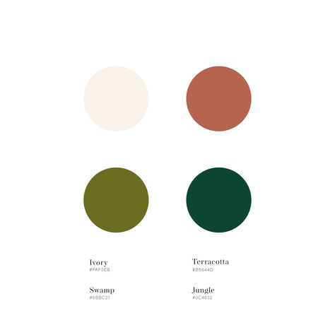 Personal colour palettes from my design projects and illustrations. Fall / Autumn colour scheme utilising deep greens, olive tones and terracotta. Hex RGB values provided, please tag me and credit if the palette inspires you. Deep Green Color Palette Living Room, Black White Green Terracotta Living Room, Deep Green Colour Palette, Terracotta And Green Palette, Terracotta And Olive Bedroom, Terracotta Olive Color Palette, Olive Colour Scheme, Terracotta And Green Nursery, Olive Green And Terracotta Bedroom