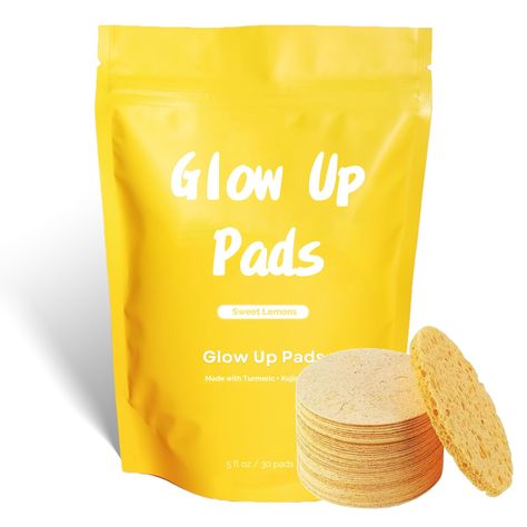 PRICES MAY VARY. Rejuvenate with Sugar Baby Turmeric Pads - Experience our popular turmeric pads. Gentle yet effective, they're perfect for daily cleansing, exfoliation and makeup removal, leaving skin clean and glowing Exfoliate for Smooth Skin - Our turmeric cleansing sponge contains gentle matte particles that cleanse the skin subtly. Makes skin smoother and softer Convenient and Easy to Use - To use these cleaning pads, soak the sponge in water until it swells, wring out the excess water, an Banana Skin Care, Glow Up Products, Turmeric Skin Care, Face Cleansing, Makeup Removal, Sweet Lemon, Cleansing Face, Kojic Acid, Clean Skin